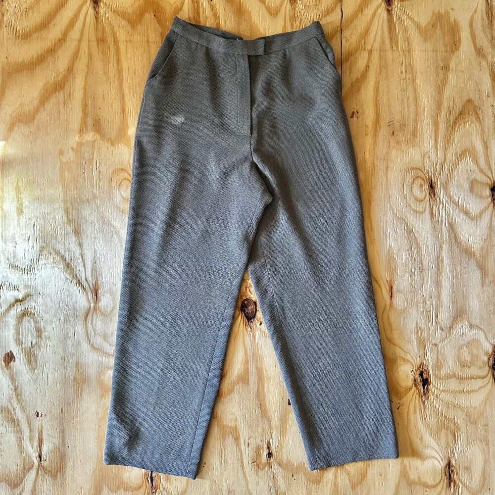 Vintage Alfani High-Waisted Tapered Trousers (Size 10)